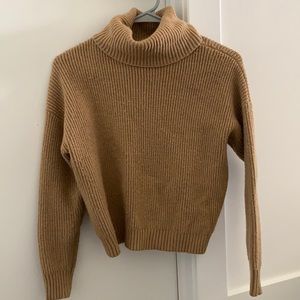 Forever 21 cropped turtleneck sweater